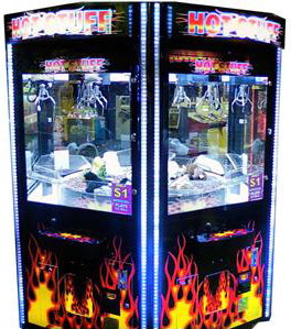 Hot Stuff 6 Player Big Rotating Crane Claw Redemption Game From Coast To Coast Entertainment
