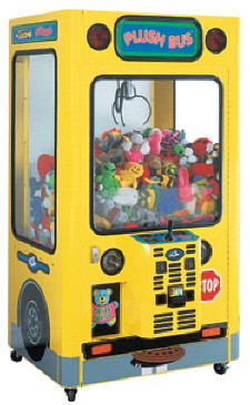 Plush Bus Crane Game From ICE Games
