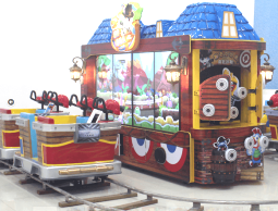Bandit Express Arcade Interactive Ticket Redemption Kiddie Train Ride From UNIS Games 