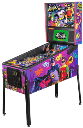 Batman 66 Premium Edition Model Pinball Machine From Stern Pinball