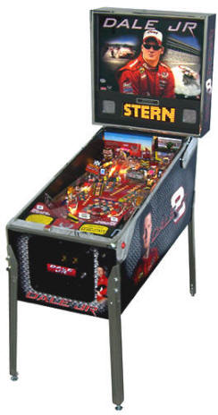 NASCAR Dale Earnhardt Jr / Dale Junior Pinball Machine From Stern Pinball