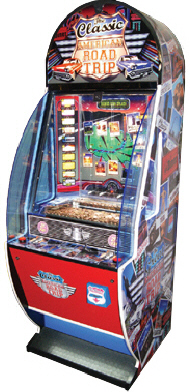 The Classic American Road Trip Coin Pusher Redemption Game From Sega
