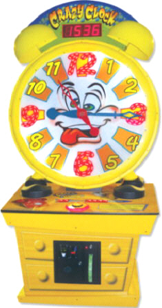 Crazy Clock Giant Ticket Redemption Wheel Game From Coastal Amusements