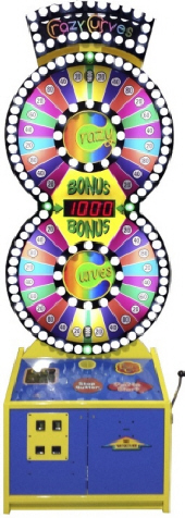 Crazy Curves Ticket Redemption Wheel Game From Skee-Ball