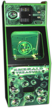 Emerald Treasure Classic Coin Pusher Game From Fun Company / FunCo