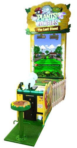 Plants Vs Zombies Deluxe Arcade Videdemption Game - 60" Model From SEGAega