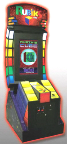 Rubik's Cube Ticket Redemption Video Arcade Game From Coastal Amusements