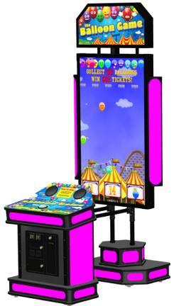 The Balloon Game Arcade Ticket Videmption Game From Coastal Amusements 