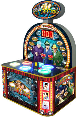 The Three Stooges Arcade Hammer Redemption Game