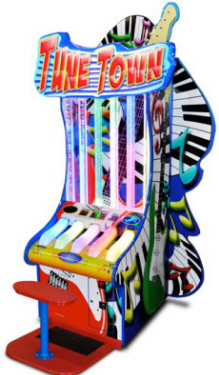 Tune Town | Piano Water Tube Bubble Ticket Redemption Game | From Bob's Space Racers / BSR