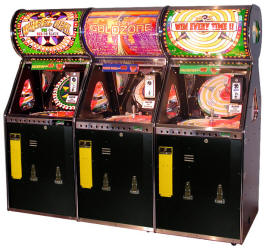 Wheel Deal 3 Player Quick Coin Roller Ticket Redemption Game From Benchmark Games