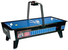 Power Hockey Air Hockey Table - Coin Operated | Great American