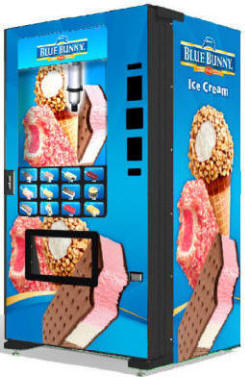 Blue Bunny Ice Cream Vending Machine From Fastcorp