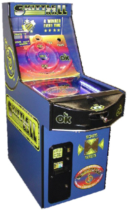 Skittle Ball Arcade Ticket Redemption Game From OK Manufacturing