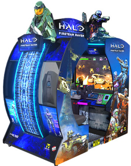 Halo : Fireteam Raven Video Arcade Game From Raw Thrills