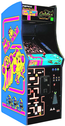 Ms Pac Man / Galaga Class Of 1981 Arcade Home Edition Video Arcade Game - 20th Anniversary - From Namco / Chicago Gaming Company