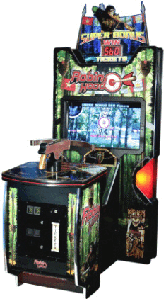 Robin Hood Video Arcade Shooting Game / Video Ticket Redemption Game From Gamewax and ICE Games / ICE Games / Innovative Concepts In Entertainment