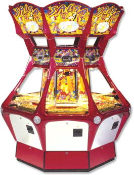 Salsa 8 Player Token Coin Pusher