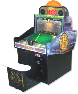 Sea Wolf The Next Mission Sitdown Video Arcade Game From Coastal Amusements
