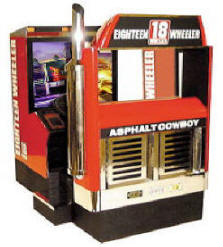 18 Wheeler : American Pro Trucker Deluxe Video Arcade Game