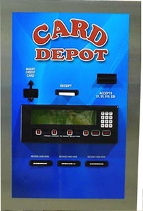 AC2227 Prepaid Debit Credit Card Dispenser By American Changer Corporation