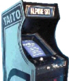Alpine Ski Video Arcade Game | Cabinet