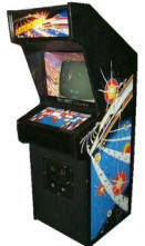 Asteroids Video Arcade Game Cabinet, Midway Manufacturing, circa 1978