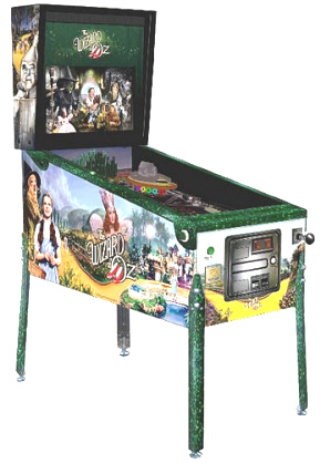 Wizard Of Oz Emerald City Edition Pinball Machine From Jersey Jack Pinball