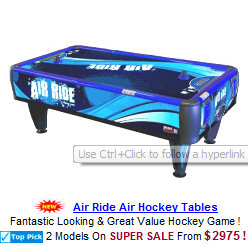 Air Ride Air Hockey Table
