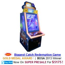 Biggest Catch Mechanical Ticket Redemption Game