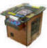 Ms Pac Man / Galaga / Pac Man Cocktail Model Classic Video Arcade Game From BMI Gaming!