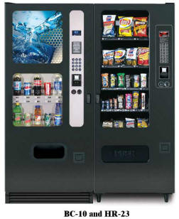 BC10/HR23 Vending Machine By Perfect Break Systems / PBS / U Select It / USI From BMI Gaming