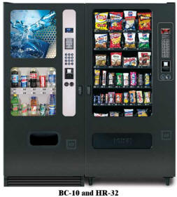 BC10/HR32 Vending Machine By Perfect Break Systems / PBS / U Select It / USI From BMI Gaming