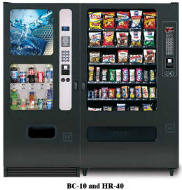 BC10/HR40 Vending Machine By Perfect Break Systems / PBS / U Select It / USI From BMI Gaming