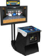 Virtual Bowling Video Arcade Machines