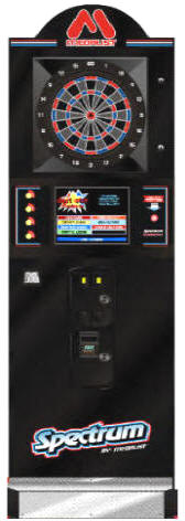 Medalist Spectrum Omni Dartboard / Electronic Dart Machine  By Medalist Marketing | Coin Operated or Free Play Models