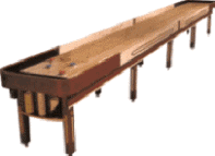 Grand Deluxe Shuffleboard Table By Venture From BMI Gaming: 1-800-PINBALL