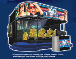 XD Motion Theater - Side View - By Trio Tech Amusements From BMI Gaming
