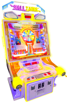 Ballzania Ticket  Redemption Skill Arcade Game From Sega