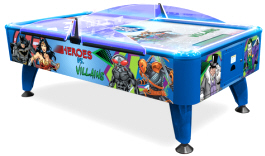 DC Heroes Vs Villains Air Hockey Table | From Bandai Namco Amusements