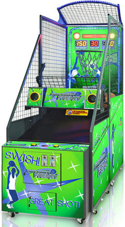 Free Throw Frenzy Basketball Arcade Game From Benchmark Games
