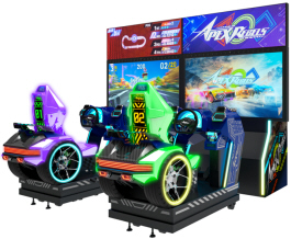 Apex Rebels Motion Racing Game - 2 Player - Sega Amusements