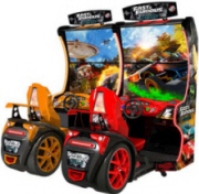 Fast & Furious Arcade 43" 2 Player Video Racing Game