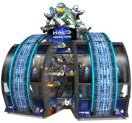 Halo : Fireteam Raven SDLX Video Arcade Game From Raw Thrills