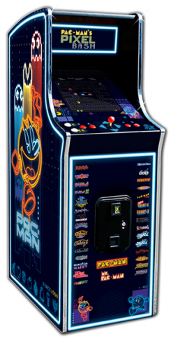 Pac-Man's Pixel Bash Neon Cabaret Non-Coin From Namco