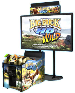 Big Buck HD Wild SDX / Super Deluxe 80" Model Video Arcade Game