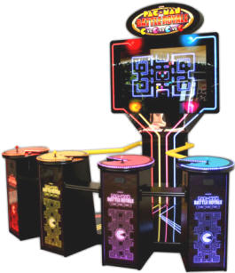 Pac Man Battle Royale Deluxe Video Arcade Game From Namco
