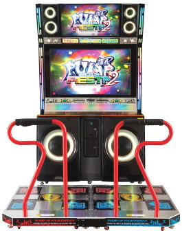 Pump It Up Fiesta 2 TX 2013 - 50" Cabinet Dance Arcade Machine From Andamiro