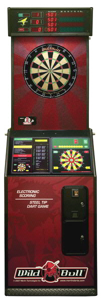 electronic dart machine