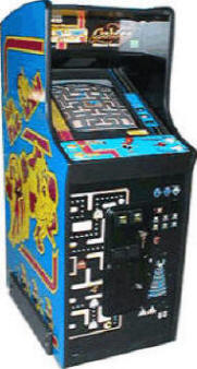 Ms Pac Man / Galaga / Pac Man Caberet Model Classic Video Arcade Game From BMI Gaming!